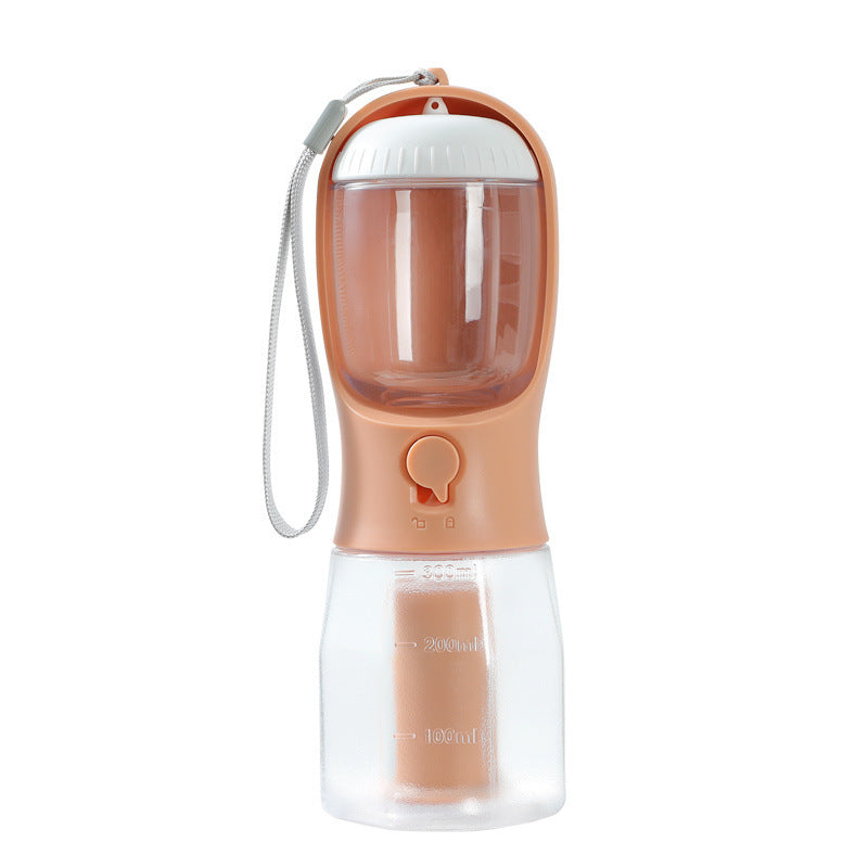 3 -in-1 Dog Water Bottle & Feeder – For Travel & Walks™