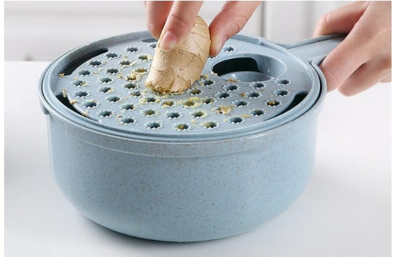 Multi-Function Mandoline Slicer with Strainer