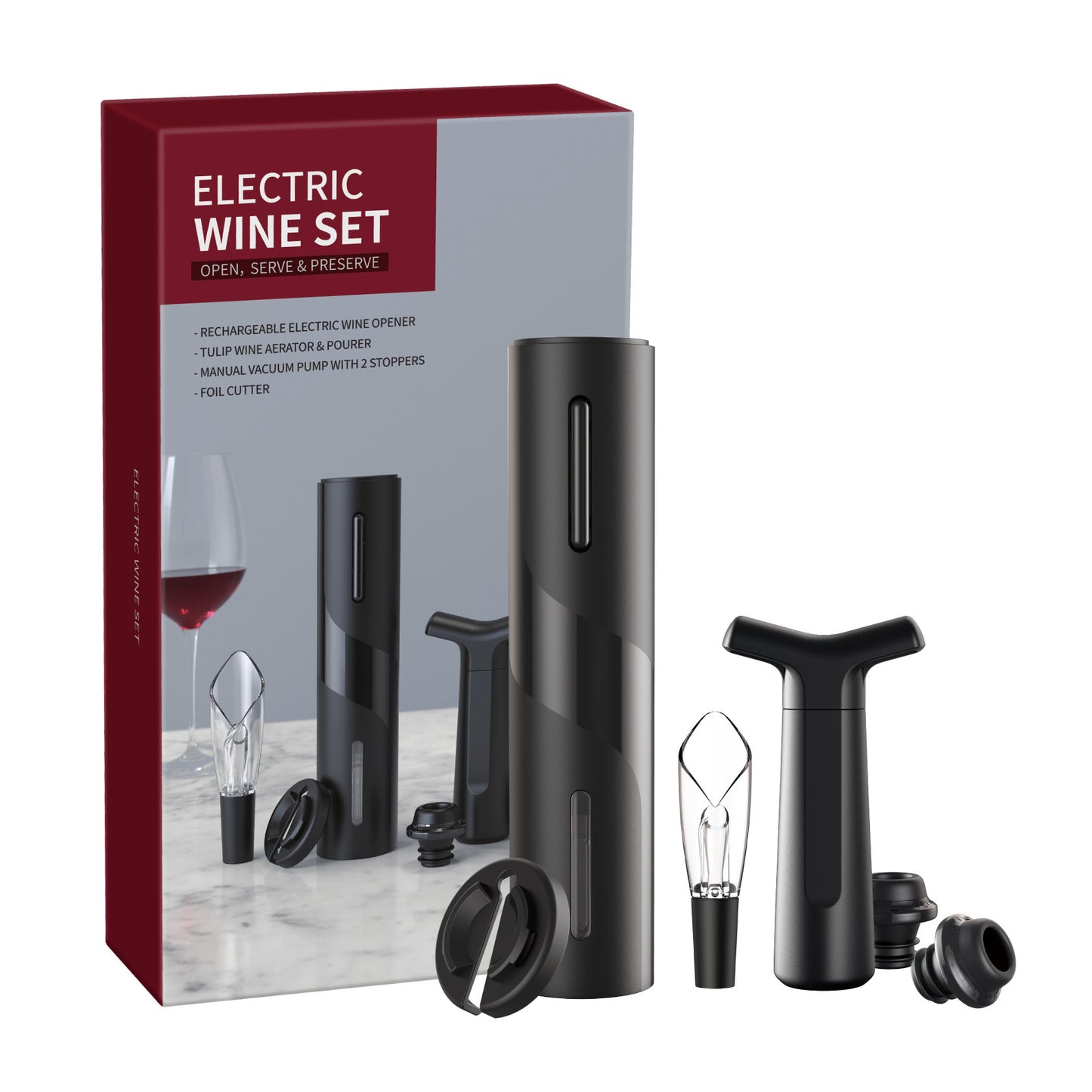 USB Rechargeable Electric Wine Opener