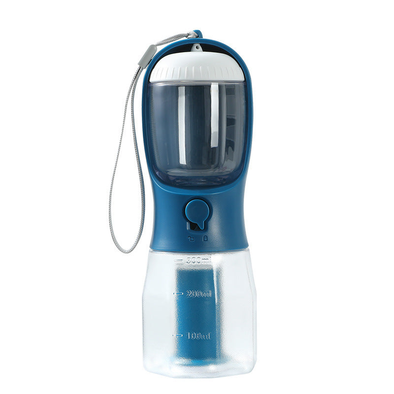 3 -in-1 Dog Water Bottle & Feeder – For Travel & Walks™