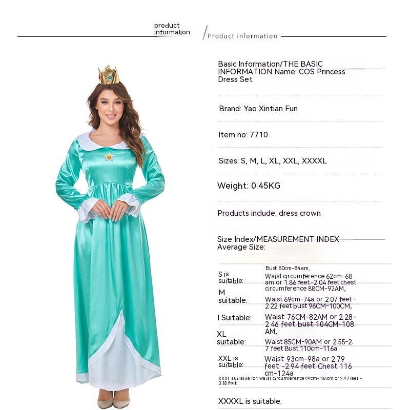 Halloween Costume Princess Dress Party Stage Wear