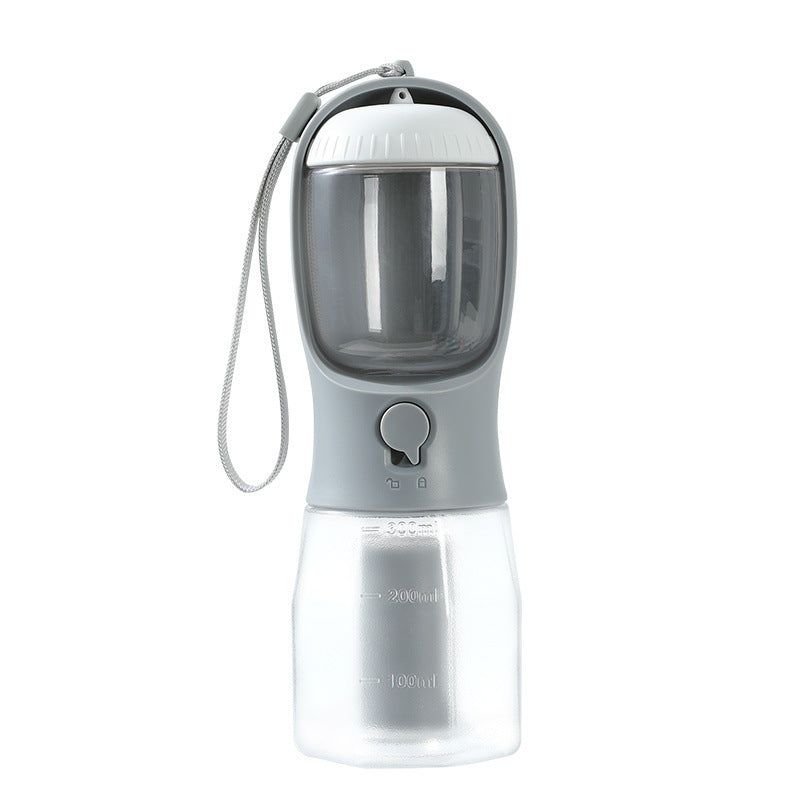 3 -in-1 Dog Water Bottle & Feeder – For Travel & Walks™