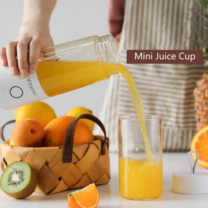 Electric Mini Blender Bottle – Slushy & Juice Cup