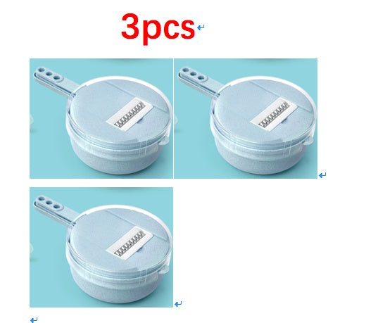 Multi-Function Mandoline Slicer with Strainer