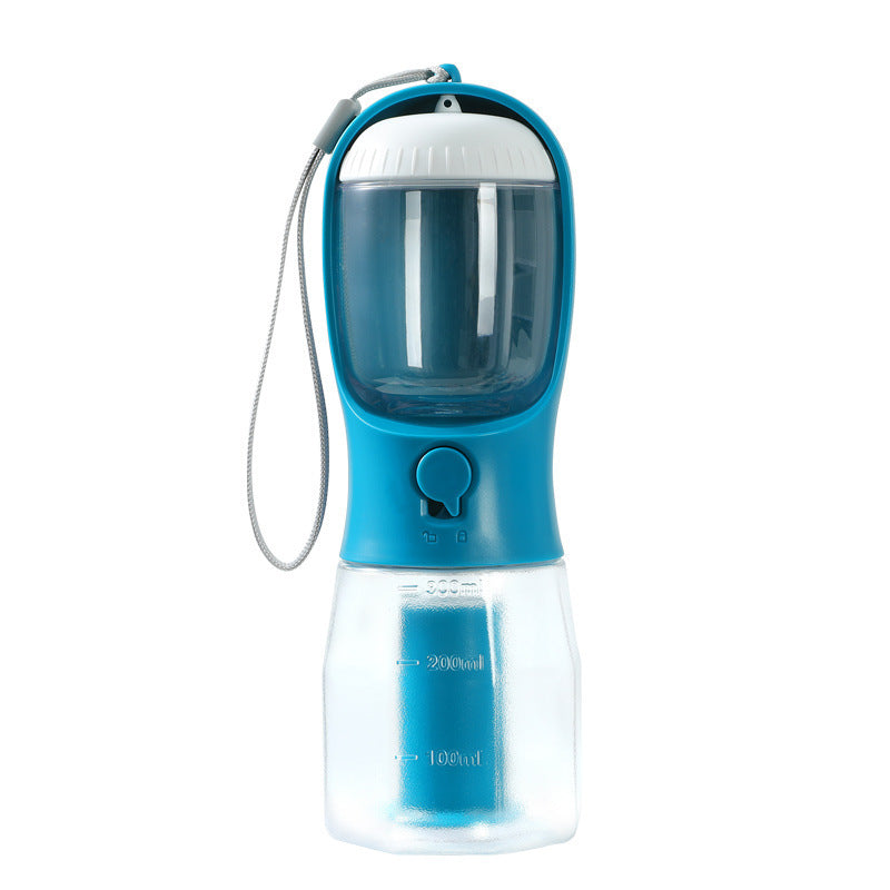 3 -in-1 Dog Water Bottle & Feeder – For Travel & Walks™