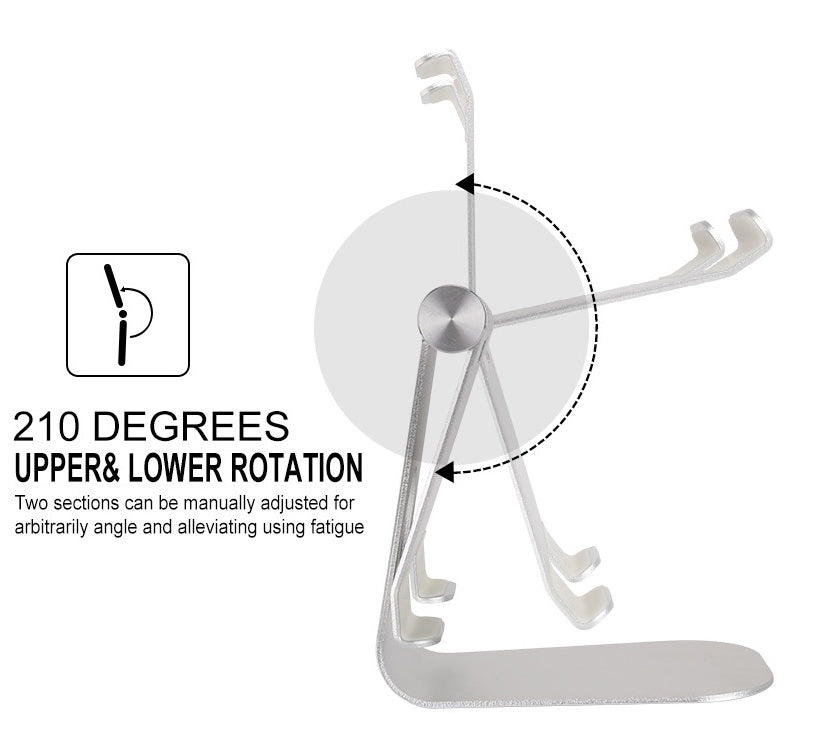 Adjustable Tablet & Phone Stand – Compatible with iPad