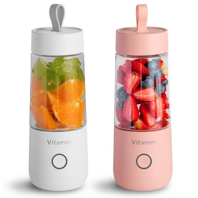Electric Mini Blender Bottle – Slushy & Juice Cup
