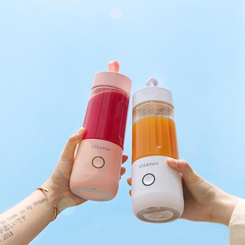Electric Mini Blender Bottle – Slushy & Juice Cup