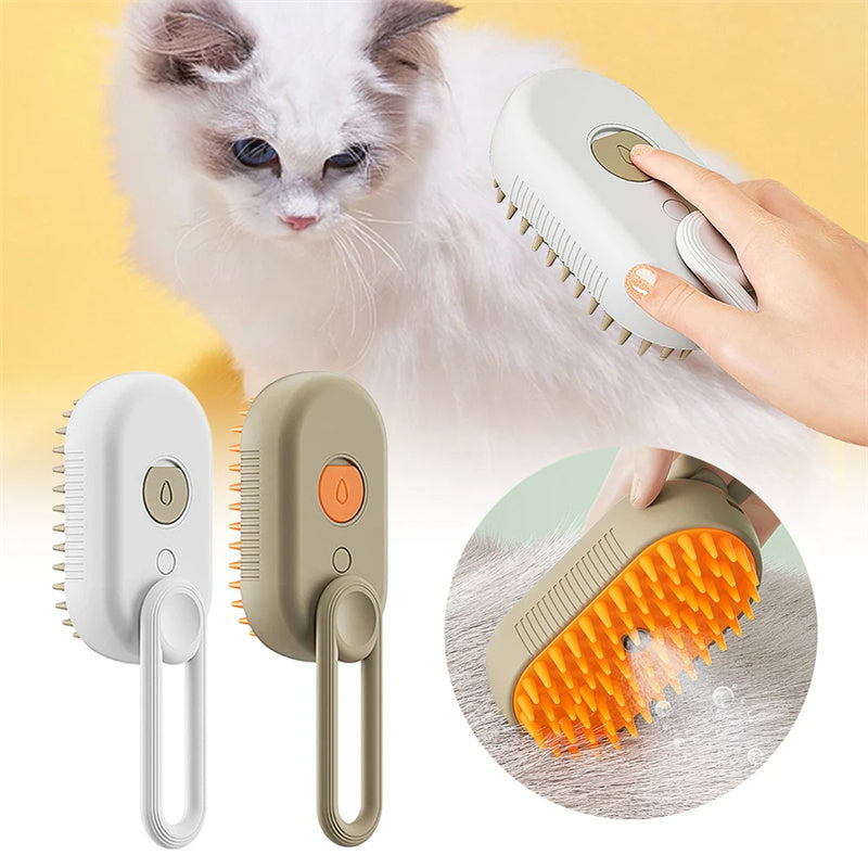 3-in-1 Electric Steam Pet Brush™