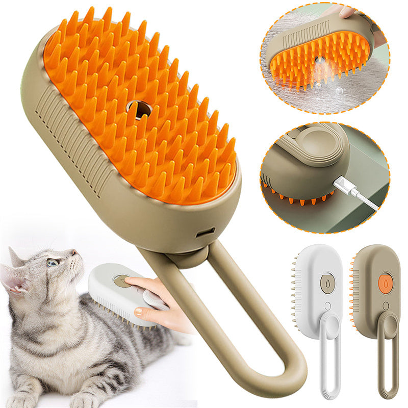 3-in-1 Electric Steam Pet Brush™