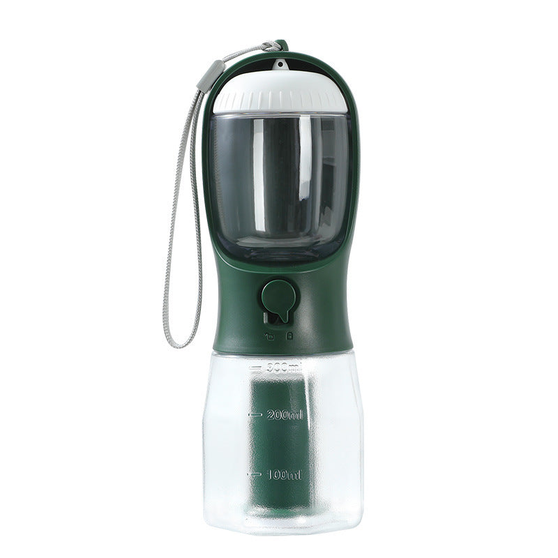 3 -in-1 Dog Water Bottle & Feeder – For Travel & Walks™