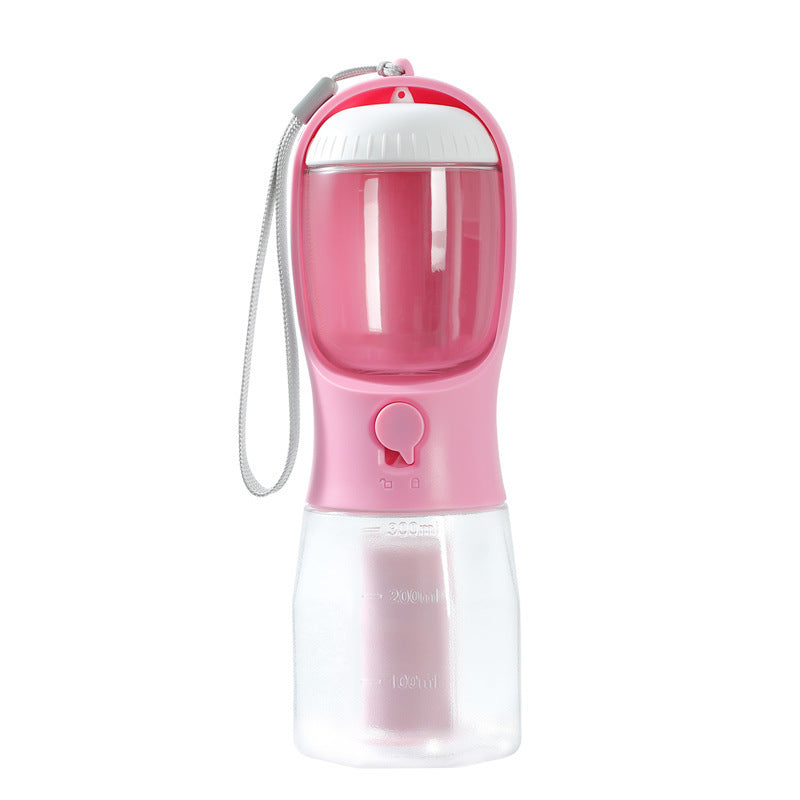 3 -in-1 Dog Water Bottle & Feeder – For Travel & Walks™