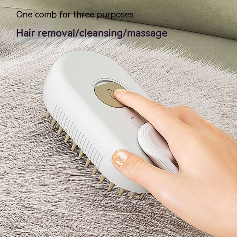 3-in-1 Electric Steam Pet Brush™