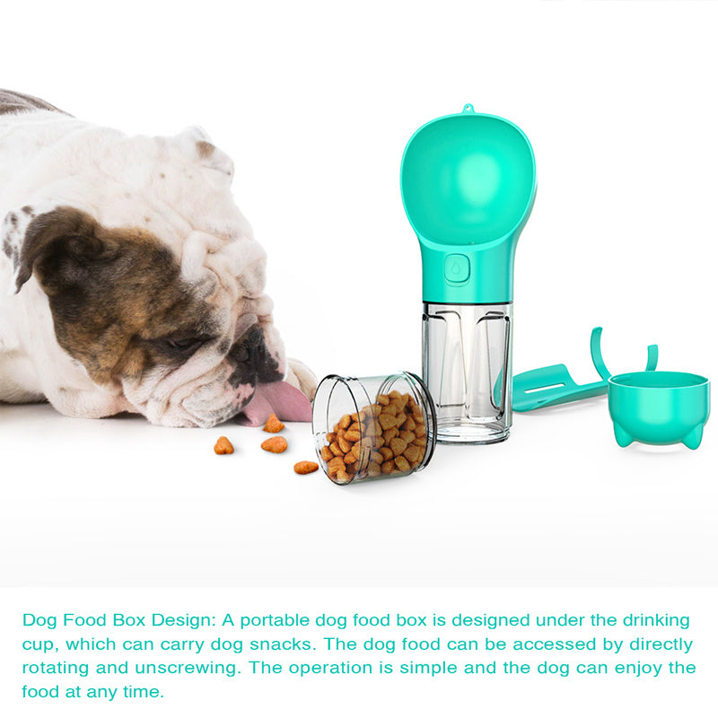 3-in-1 Portable Dog Water Bottle & Feeder™
