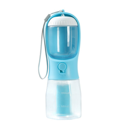 3 -in-1 Dog Water Bottle & Feeder – For Travel & Walks™