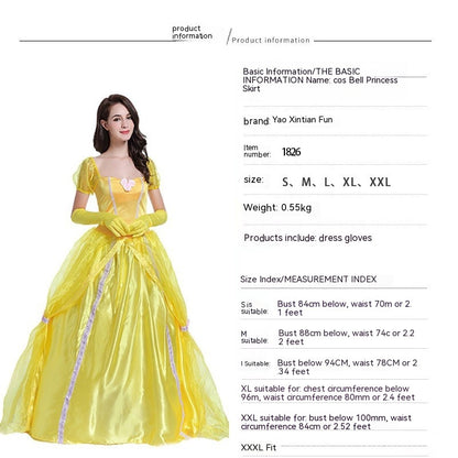 Halloween Costume Princess Dress Party Stage Wear