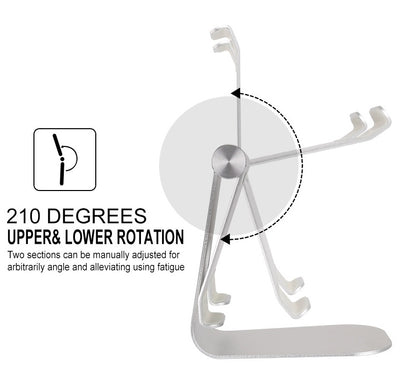 Adjustable Tablet & Phone Stand – Compatible with iPad