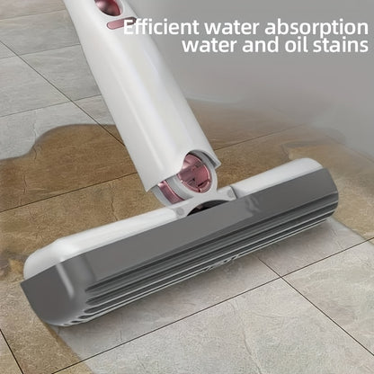 Hand-Free Squeeze Mop – Home & Car Cleaner™