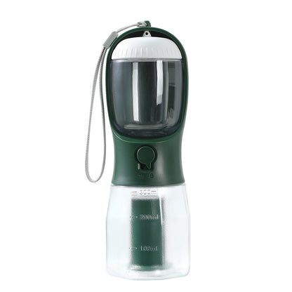 3 -in-1 Dog Water Bottle & Feeder – For Travel & Walks™