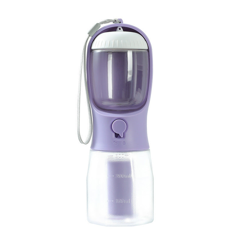 3 -in-1 Dog Water Bottle & Feeder – For Travel & Walks™