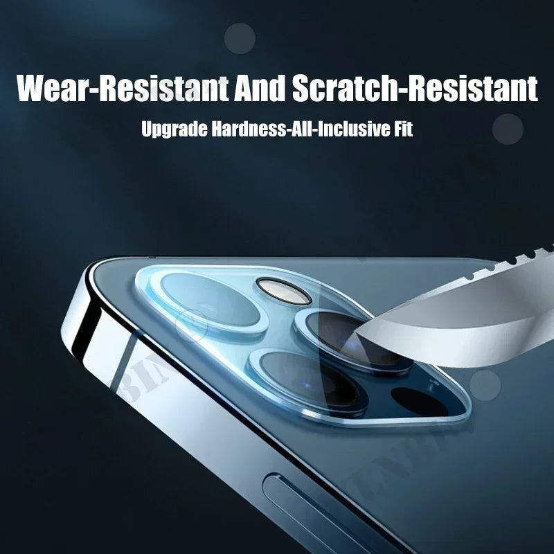 Camera Lens Protector Glass For iPhone 17 16 15 14 Pro Max 13 12 11 Pro Max Plus Full Cover Protective Glass For Camera Film